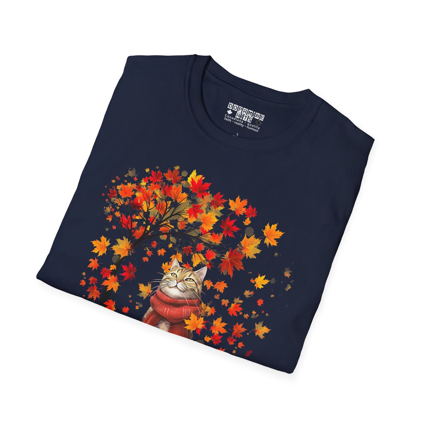 Autumn Feline | Unisex Softstyle T-Shirt