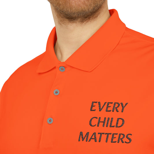 Every Child Matters | adidas Unisex Performance Polo - Sustainable Comfort & Style - Embroidered