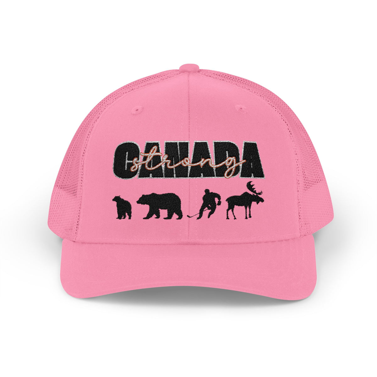 Canada Strong | Snapback Trucker Cap - Black