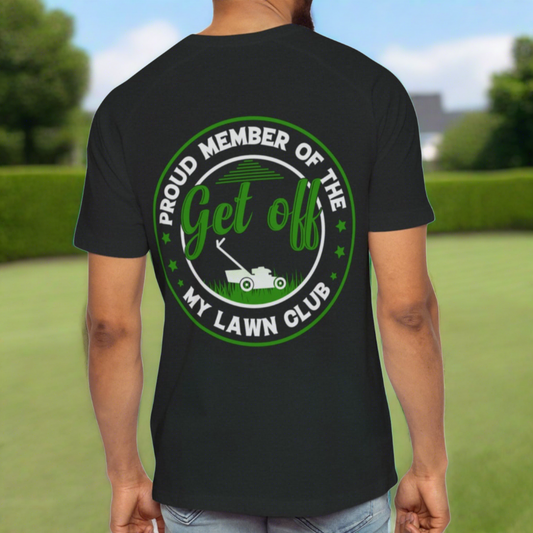 Member of the Get Off My Lawn Club - Men's Raglan T-Shirt