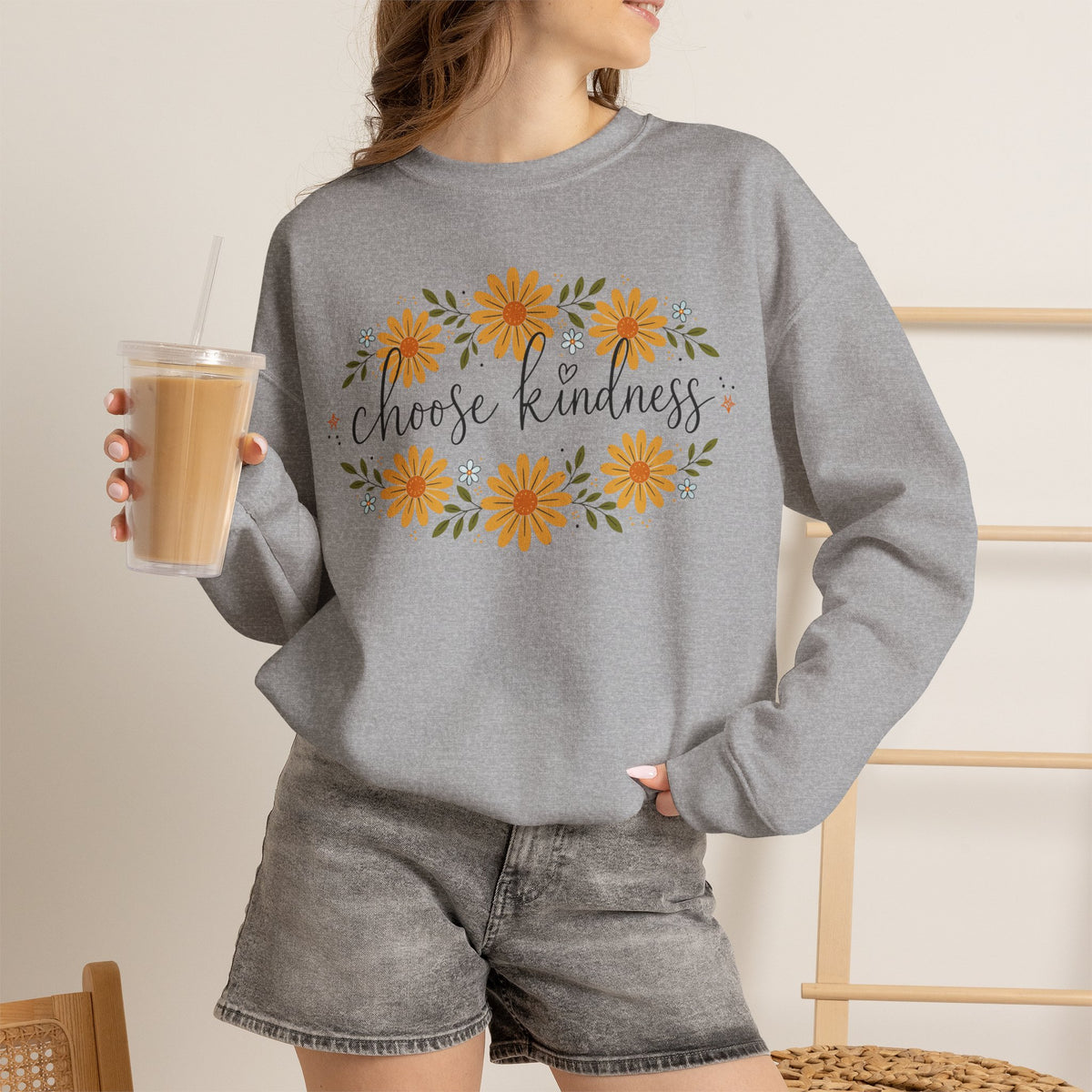 Choose Kindness | Unisex Heavy Blend™ Crewneck Sweatshirt