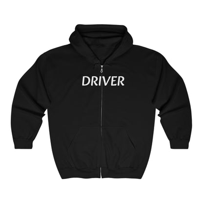 Home Is Where You Open It - TrailManor DRIVER - Unisex Heavy Blend™ Full Zip Hooded Sweatshirt - Zip-Up Hoodie