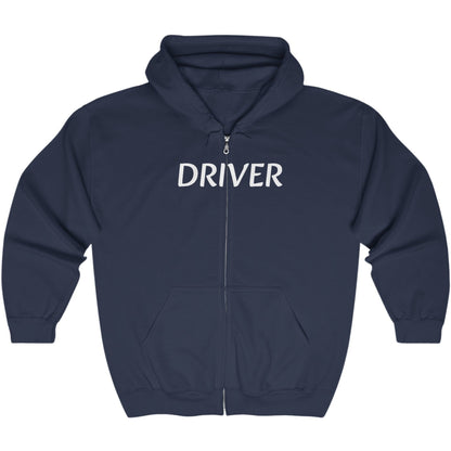 Home Is Where You Open It - TrailManor DRIVER - Unisex Heavy Blend™ Full Zip Hooded Sweatshirt - Zip-Up Hoodie