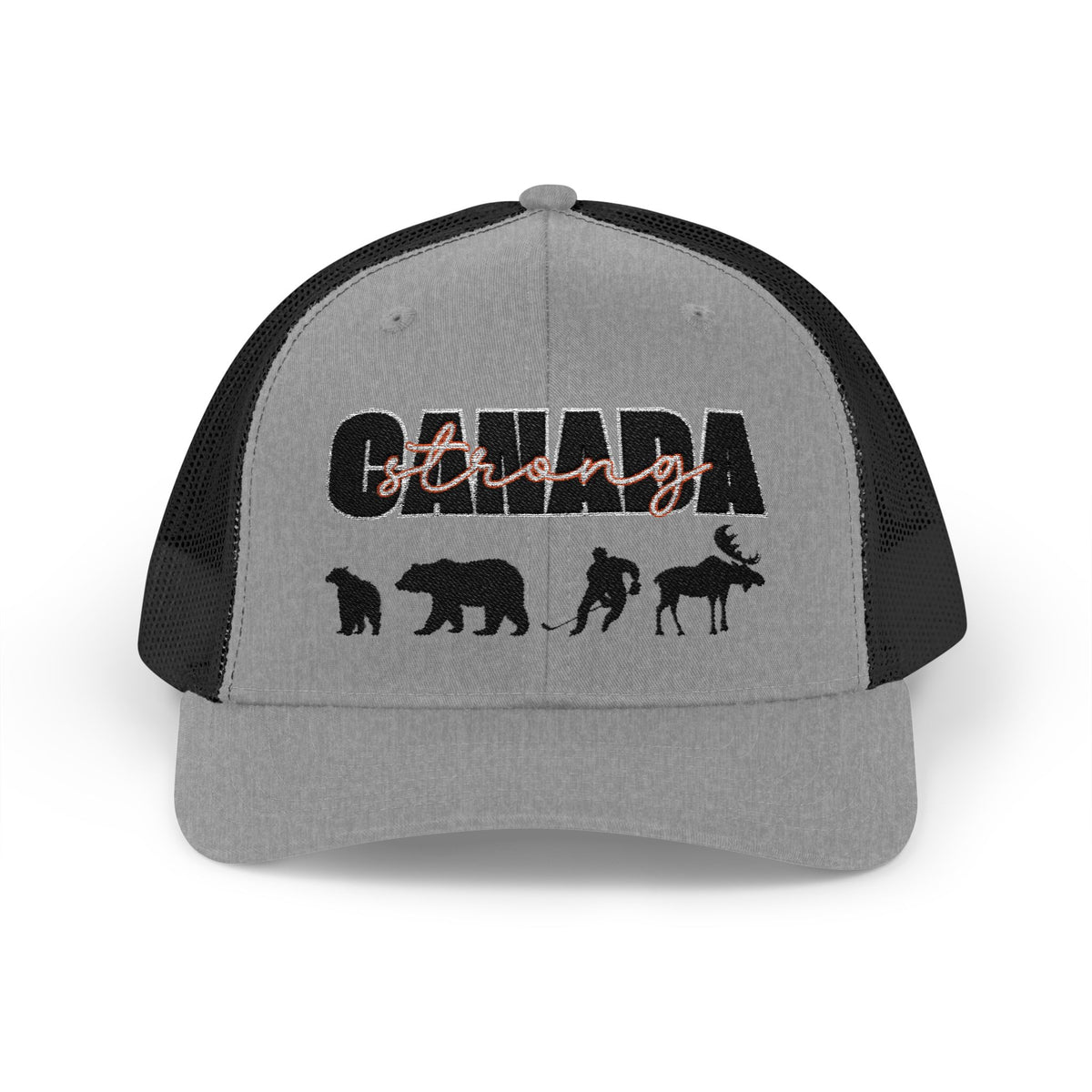 Canada Strong | Snapback Trucker Cap - Black