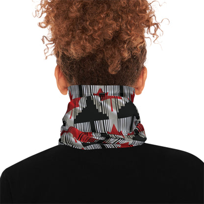 Peeking Canadian Flag Neck Gaiter – Bold Style for Any Season