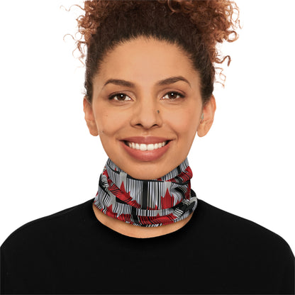 Peeking Canadian Flag Neck Gaiter – Bold Style for Any Season