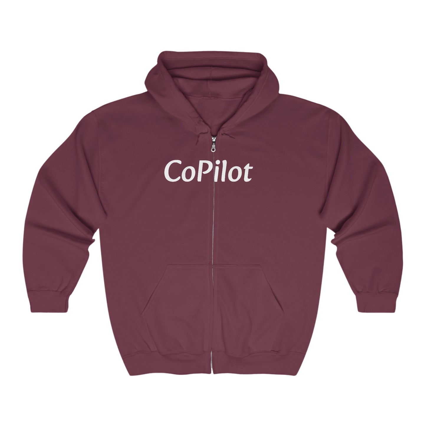 Our Trailer is a TrailManor CO-PILOT - Unisex Heavy Blend™ Full Zip Hooded Sweatshirt - Zip-Up Hoodie