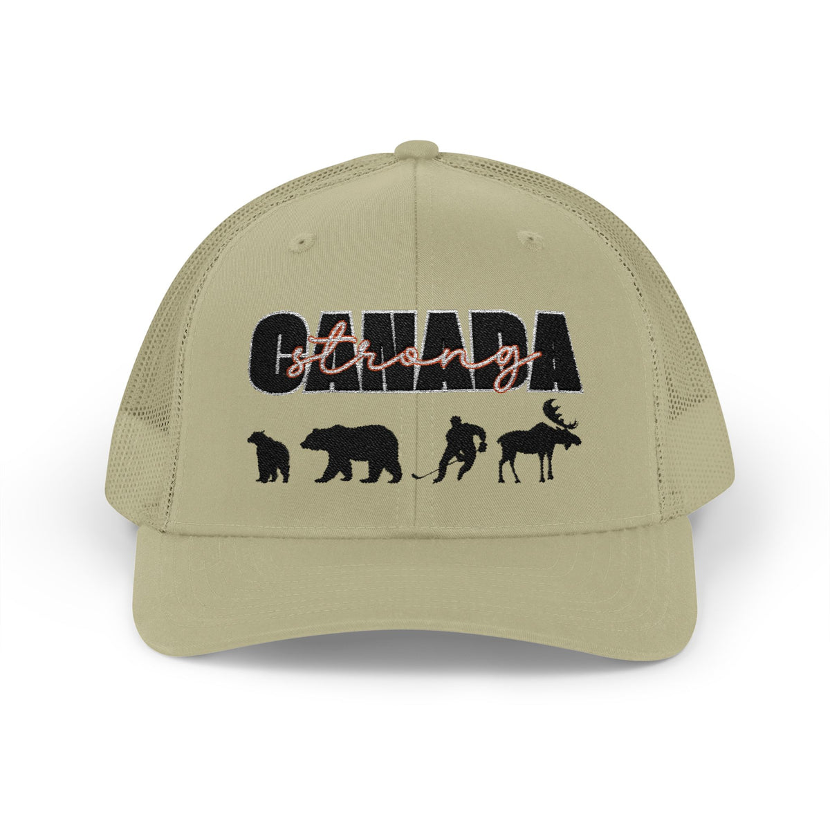 Canada Strong | Snapback Trucker Cap - Black