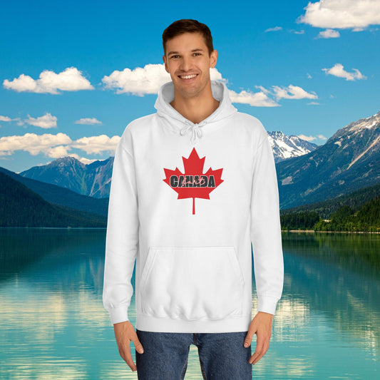 Canada fort | Unisex College Hoodie - Red Maple