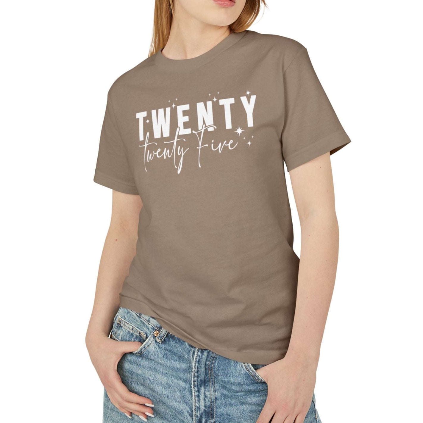 Twenty Twenty-Five - Unisex Garment-Dyed Heavyweight New Year's 2025 Cotton Tee