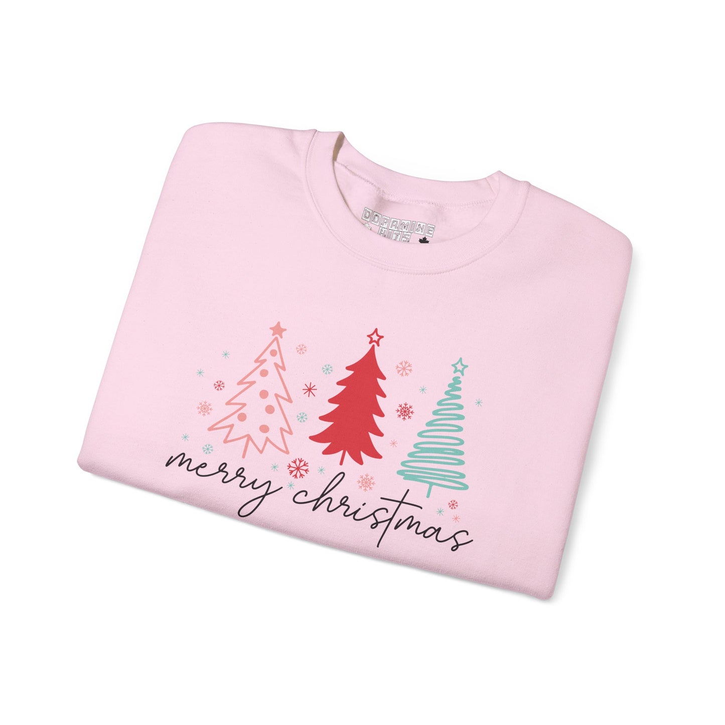 Merry Christmas Vibes | Popular Unisex Heavy Blend Sweatshirt – Sleeve Print Style