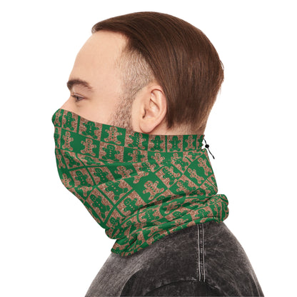 Gingerbread Glitter Neck Gaiter – Sweet Holiday Style