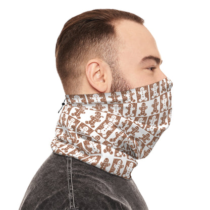 Gingerbread Glitter Neck Gaiter – Sweet Holiday Style