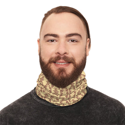 Gingerbread Glitter Neck Gaiter – Sweet Holiday Style