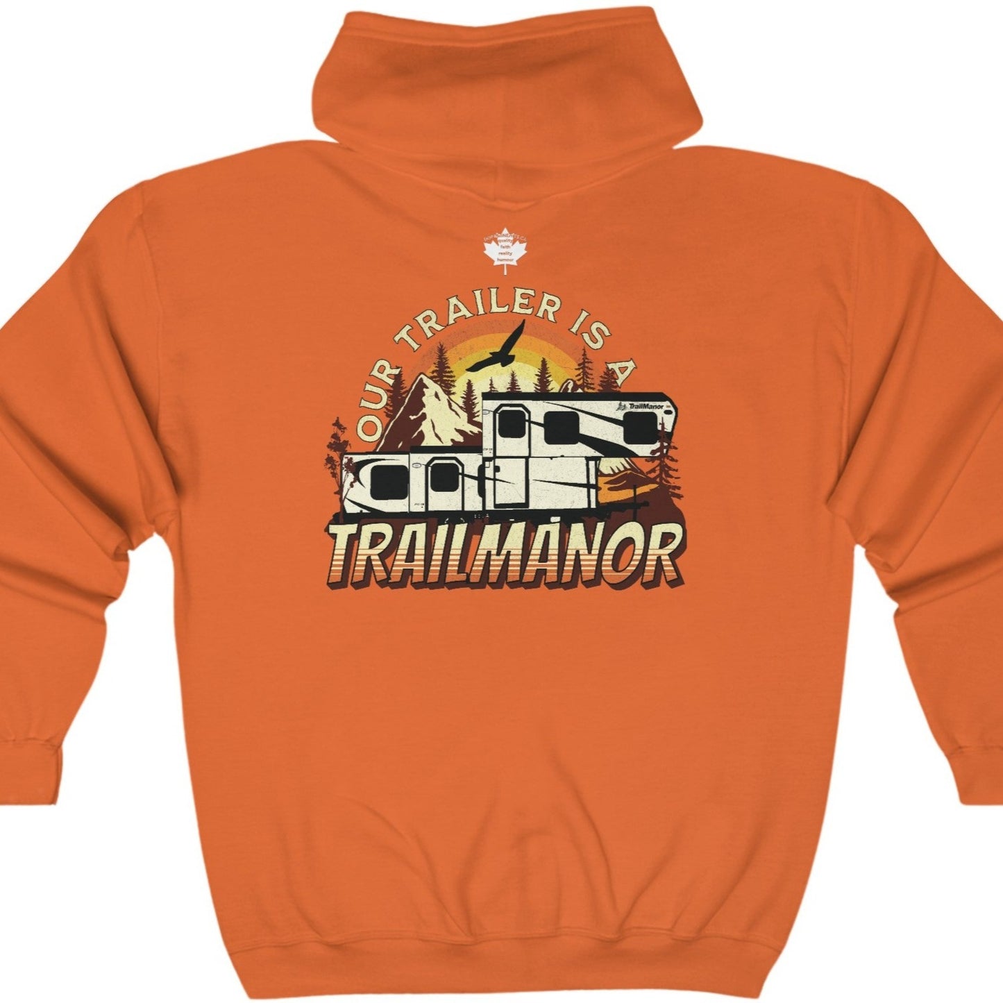 Our Trailer is a TrailManor DRIVER - Unisex Heavy Blend™ Full Zip Hooded Sweatshirt - Zip-Up Hoodie