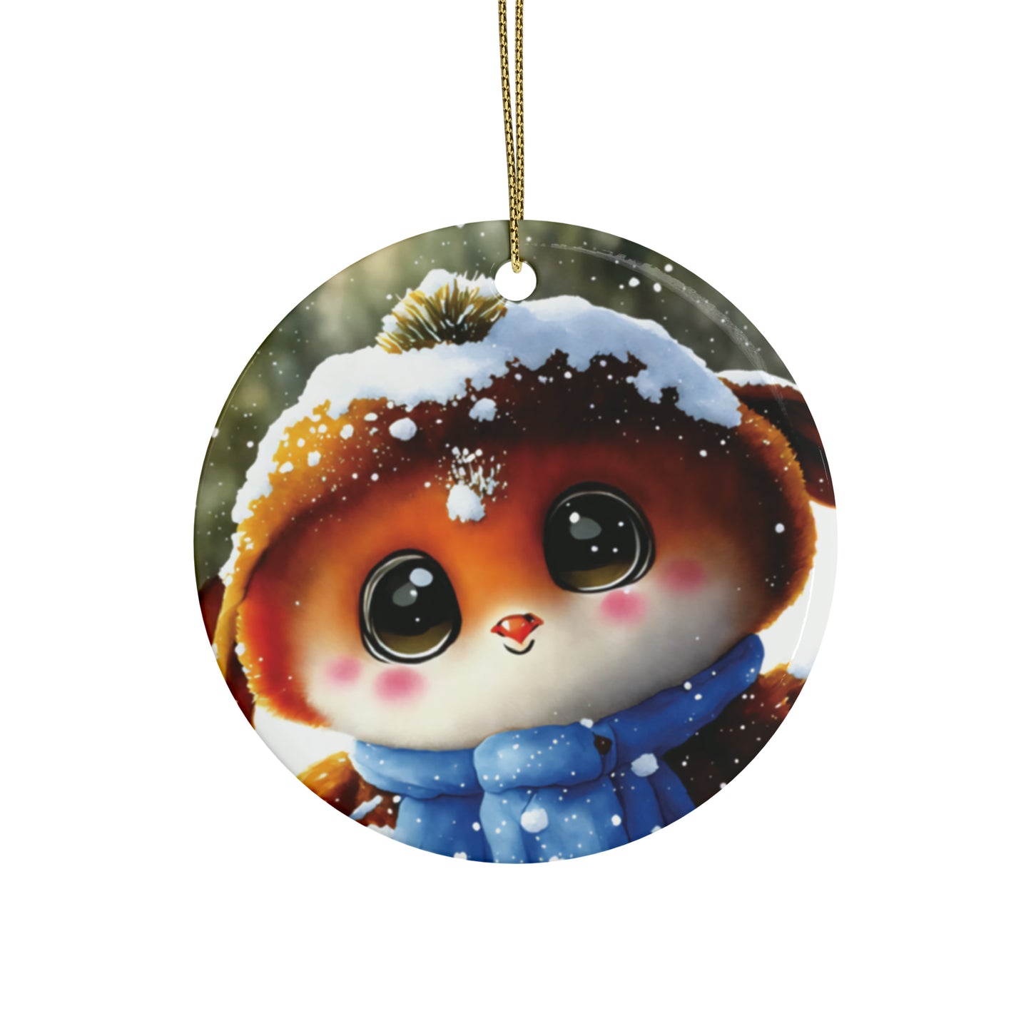 Woodland Creature | Ceramic Ornaments (1pcs, 5pcs, 10pcs, 20pcs) - 6