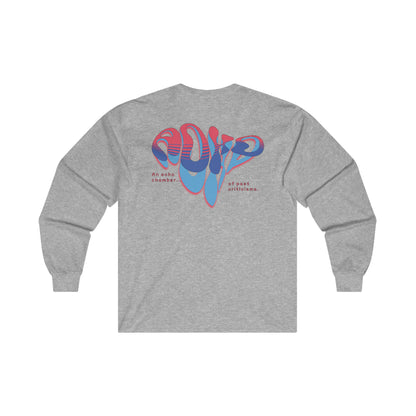 ADHD Echo Chamber - Ultra Cotton Long Sleeve Tee - Print on Back - ADHD AWARENESS