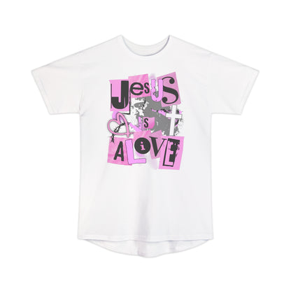 Jesus Is Alive - Unisex Long Body Urban Tee