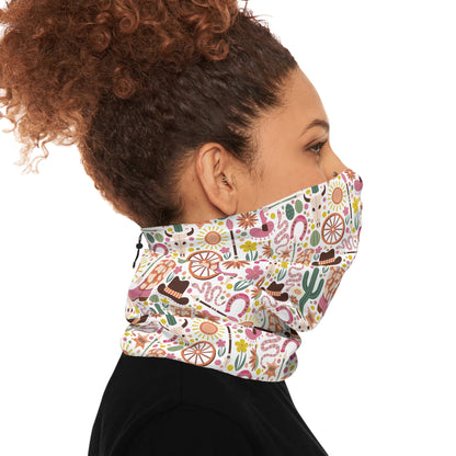 Cowgirl Charm Neck Gaiter – Western Flair for All Seasons