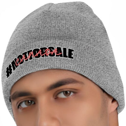 Canada is #NOTFORSALE - Cozy Acrylic Knit Toque – Lightweight & Warm Winter Hat