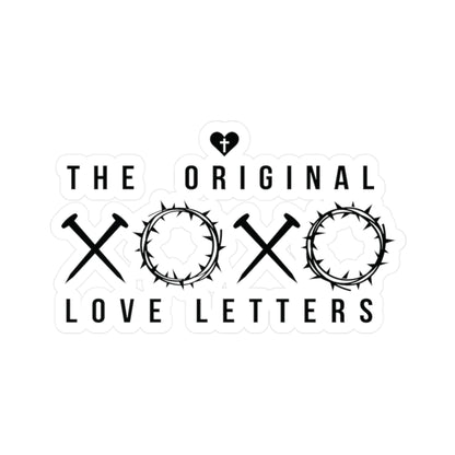 The Original Love Letters - Kiss-Cut Premium Vinyl Decals – Water-Resistant, Removable Adhesive, Durable