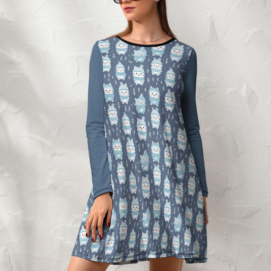 Winter Kittens With Dh On Back