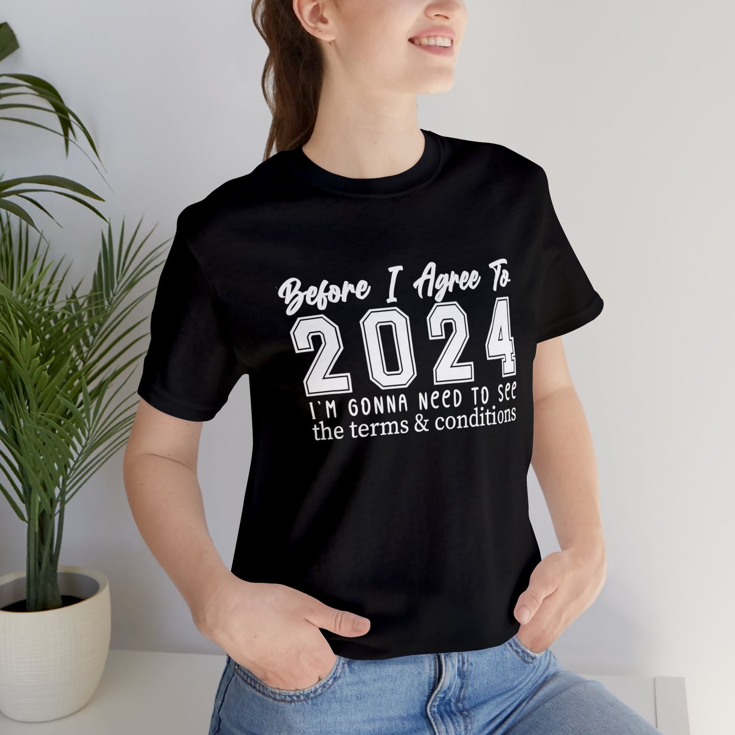 2024 Terms & Conditions - Unisex Jersey Short Sleeve Tee