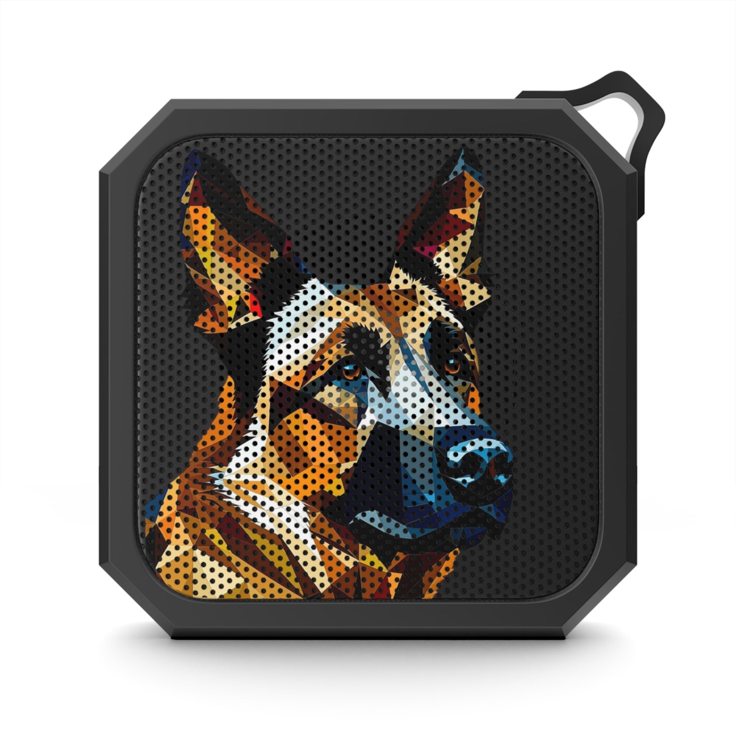 German Shephard - Cubism - Blackwater Outdoor Bluetooth Speaker