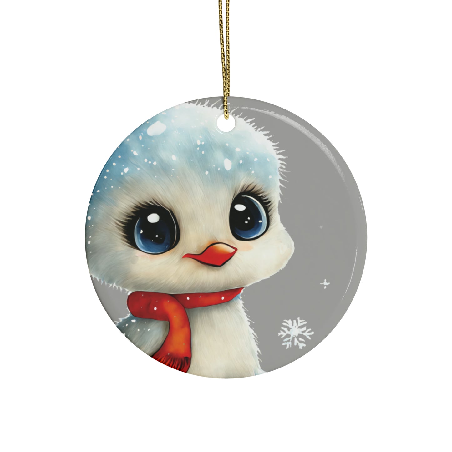 Woodland Creatures | Ceramic Christmas Ornaments (1pcs, 5pcs, 10pcs, 20pcs) - 10