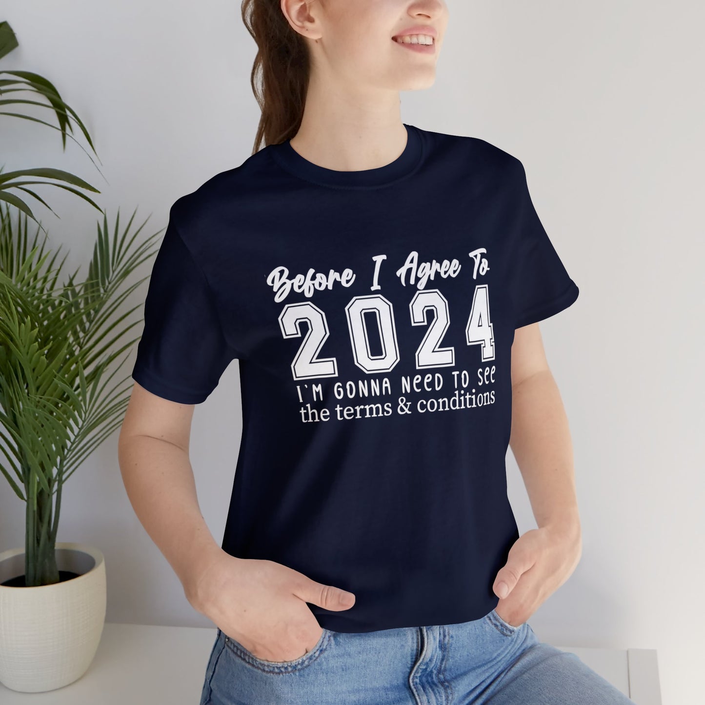 2024 Terms & Conditions - Unisex Jersey Short Sleeve Tee