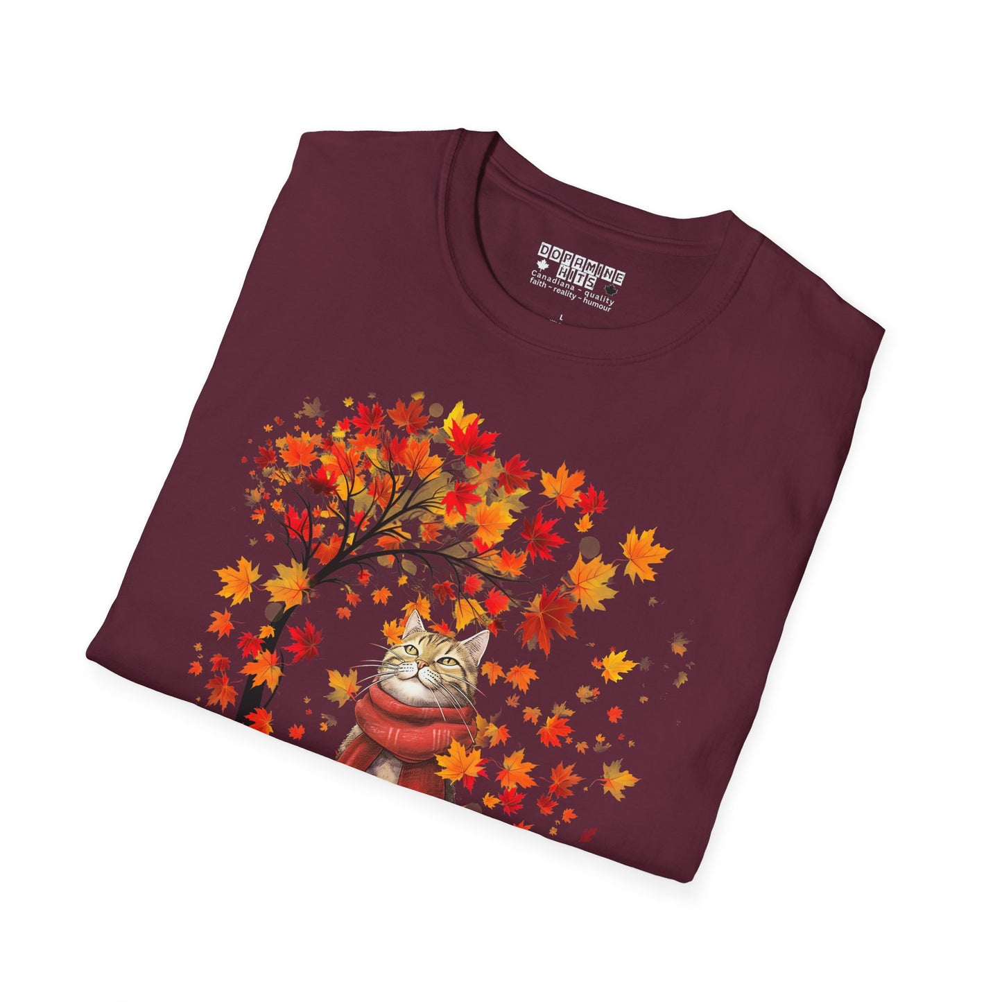 Autumn Feline | Unisex Softstyle T-Shirt