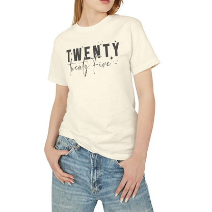 Twenty Twenty-Five - Unisex Garment-Dyed Heavyweight New Year's 2025 Cotton Tee