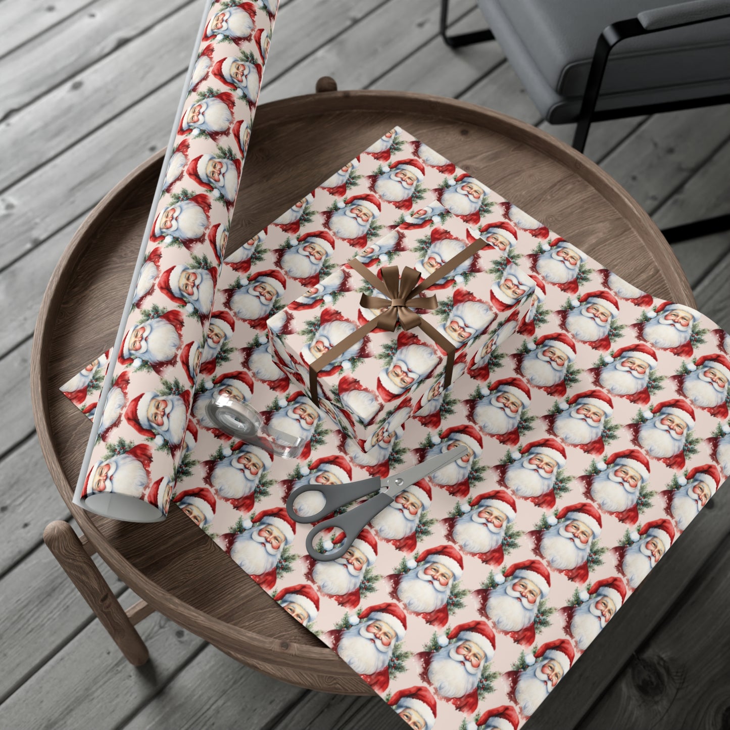 Happy Santa - Wrapping Paper