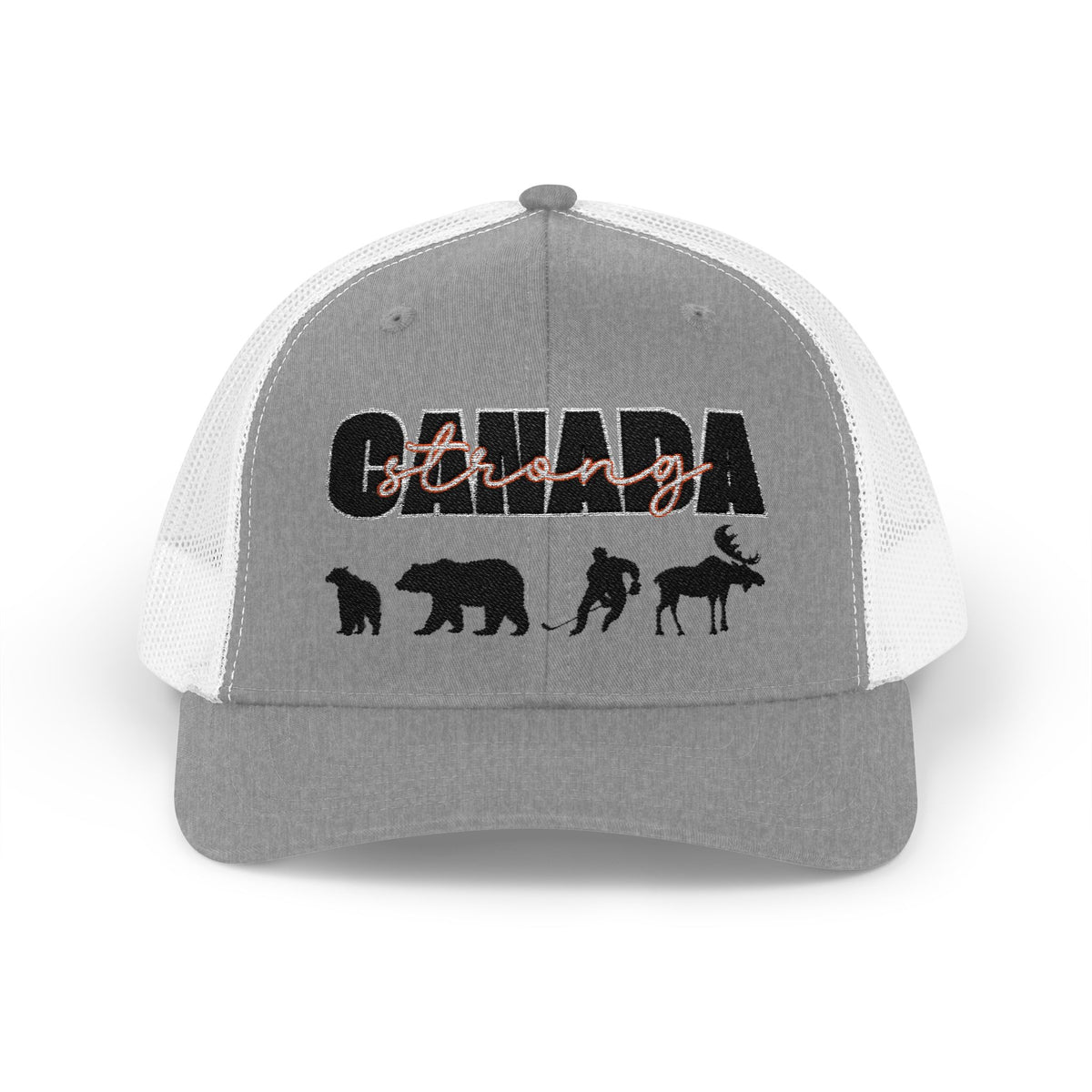 Canada Strong | Snapback Trucker Cap - Black
