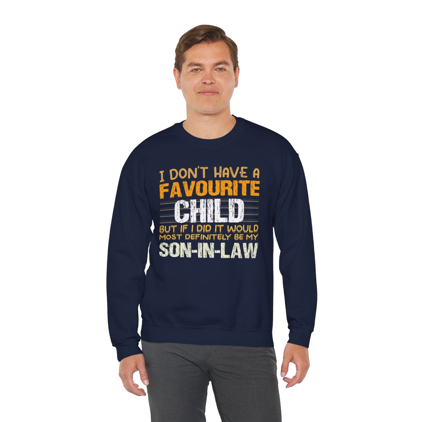 Favourite Child - Son-In-Law | Unisex Heavy Blend™ Crewneck Sweatshirt