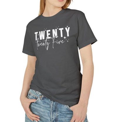 Twenty Twenty-Five - Unisex Garment-Dyed Heavyweight New Year's 2025 Cotton Tee