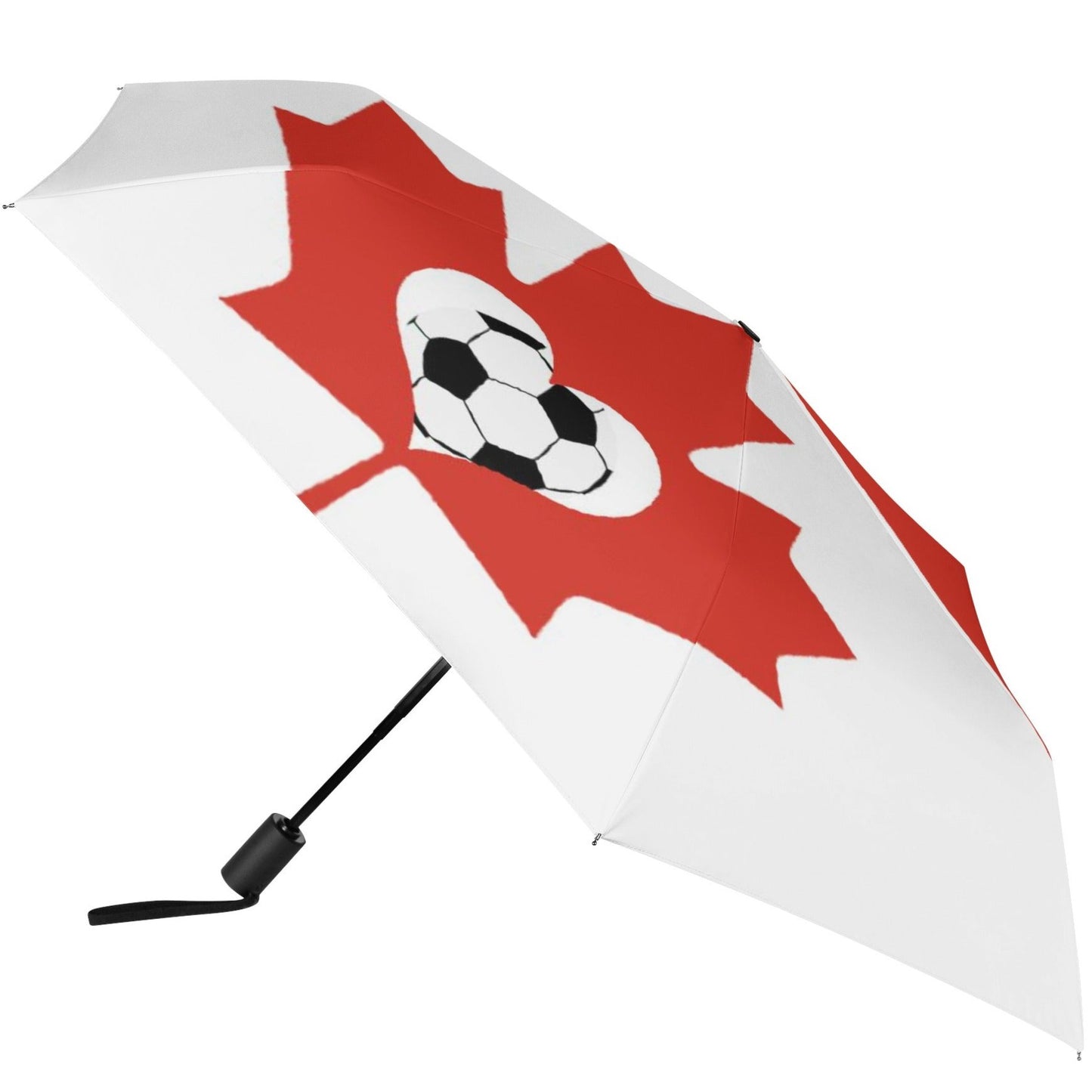 Canada Soccer - Fully Auto Open & Close Umbrella Printing Outside