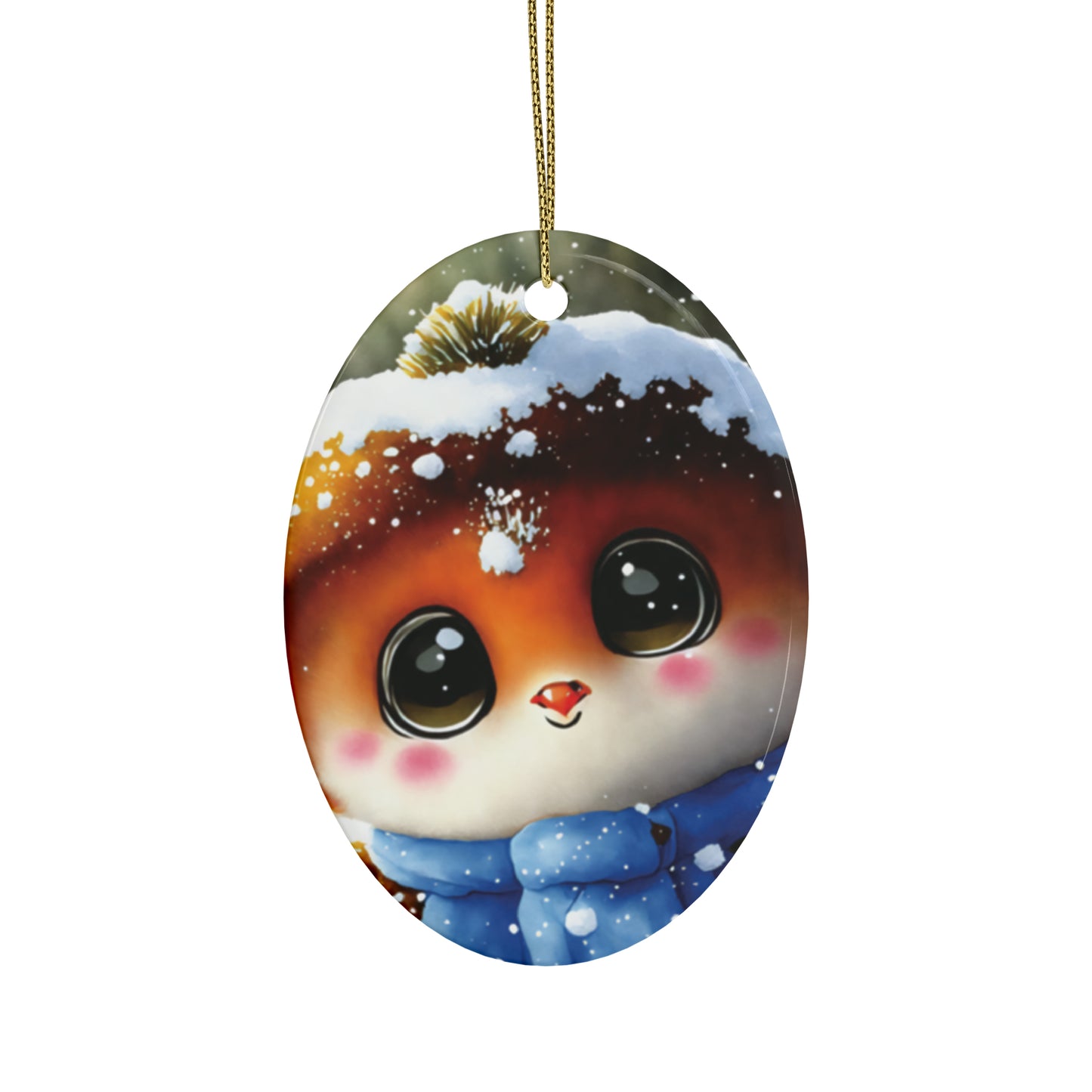 Woodland Creature | Ceramic Ornaments (1pcs, 5pcs, 10pcs, 20pcs) - 6