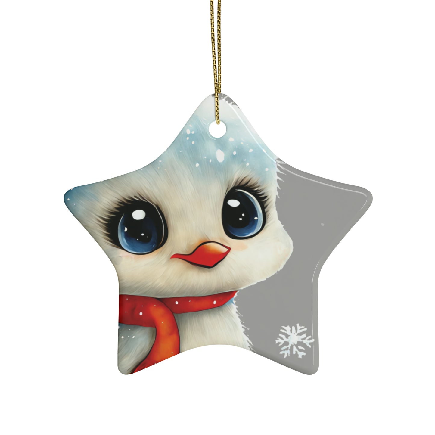 Woodland Creatures | Ceramic Christmas Ornaments (1pcs, 5pcs, 10pcs, 20pcs) - 10