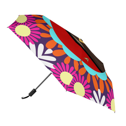 Lightweight Manual Folding Umbrella Printing Outside