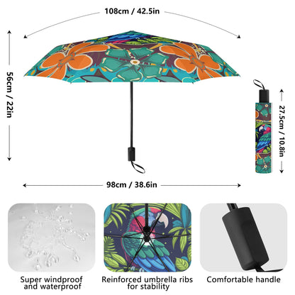 Lightweight Manual Folding Umbrella Printing Outside