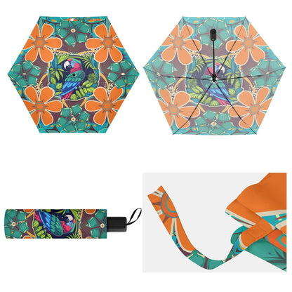 Lightweight Manual Folding Umbrella Printing Outside