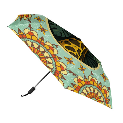 Lightweight Manual Folding Umbrella Printing Outside