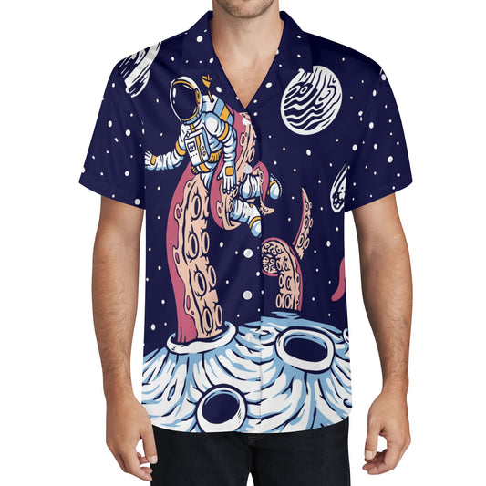 Aliens & Space Travel - Casual Hawaiian Vacation Shirt