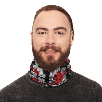 Peeking Canadian Flag Neck Gaiter – Bold Style for Any Season