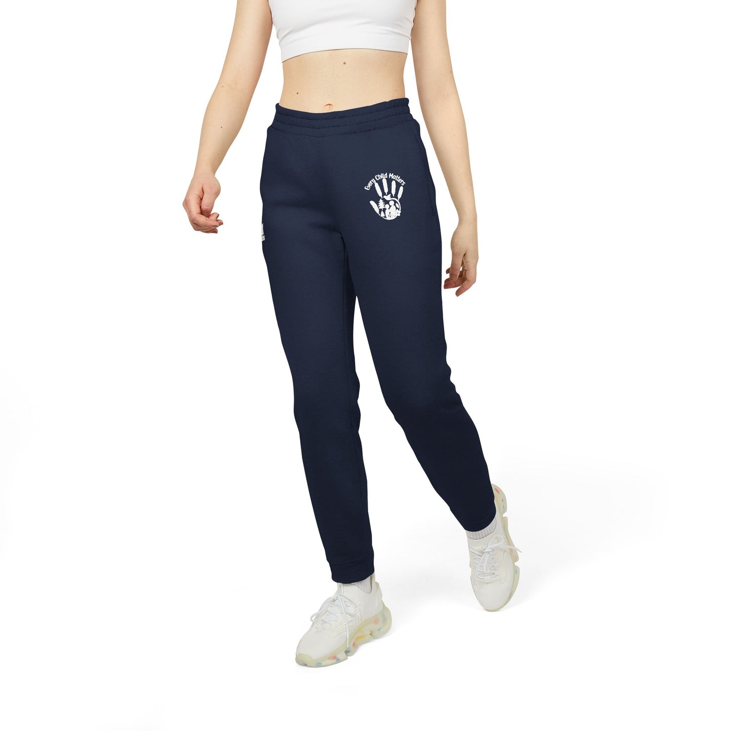 Every Child Matters | Unisex adidas Fleece Joggers - Sustainable Comfort in Motion