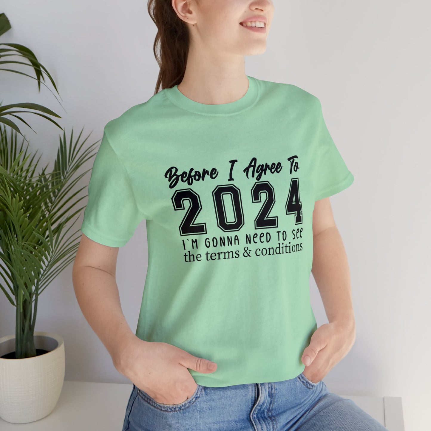 2024 Terms & Conditions - Unisex Jersey Short Sleeve Tee