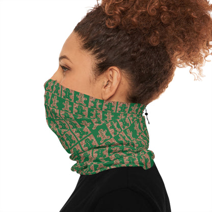 Gingerbread Glitter Neck Gaiter – Sweet Holiday Style