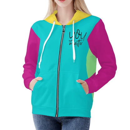 To The Person Behind Me - You Matter - Women's Zip Up Hoodie