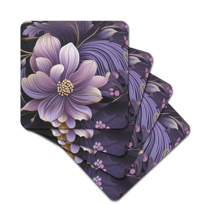 Rubber Coaster Sets of 4